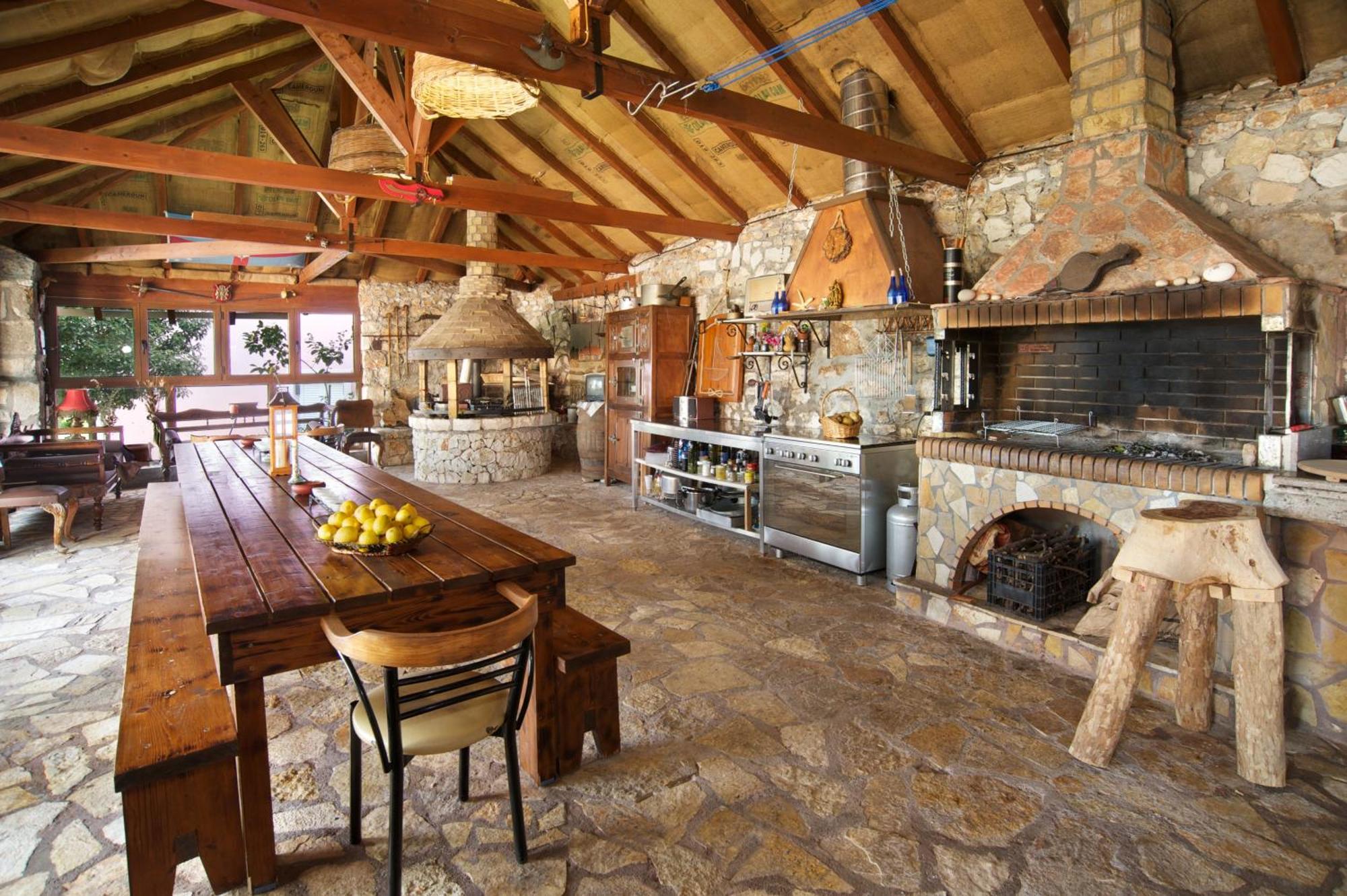 Dogis Retreat Apartment Agia Efimia Bagian luar foto